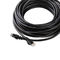 Ethernet nera Lan Cable di 23AWG 4P CCA Cat6 3m 5m 10m 20m