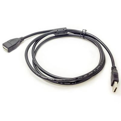 maschio dell'OEM USB A del cavo di USB 2.0 del trasferimento di dati di 3m ad un cavo di estensione femminile