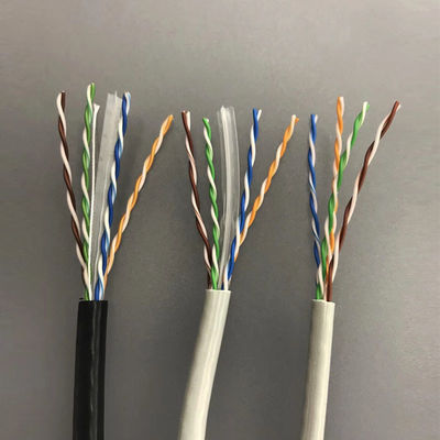 Cavo della rete Cat6 di Lan Cable CCA UTP di Ethernet del rivestimento di PVC 250MHz
