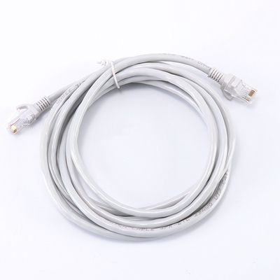 Cavo di Ethernet nudo esile della rete del cavo di toppa del rame Cat5e dell'OEM 24awg