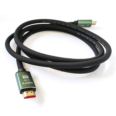 Lunghezza su misura Poiché cavo ad alta velocità del rivestimento di PVC HDMI per ritorno dell'audio di Ethernet 3D 4K