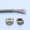 Ethernet Lan Cable di UTP Cat6 100m Gray Solid Copper Twisted Wire